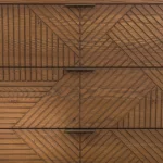 Santa Clara Solid Wood 6dwr Dresser – Caramel Brown Dressers Brown 30