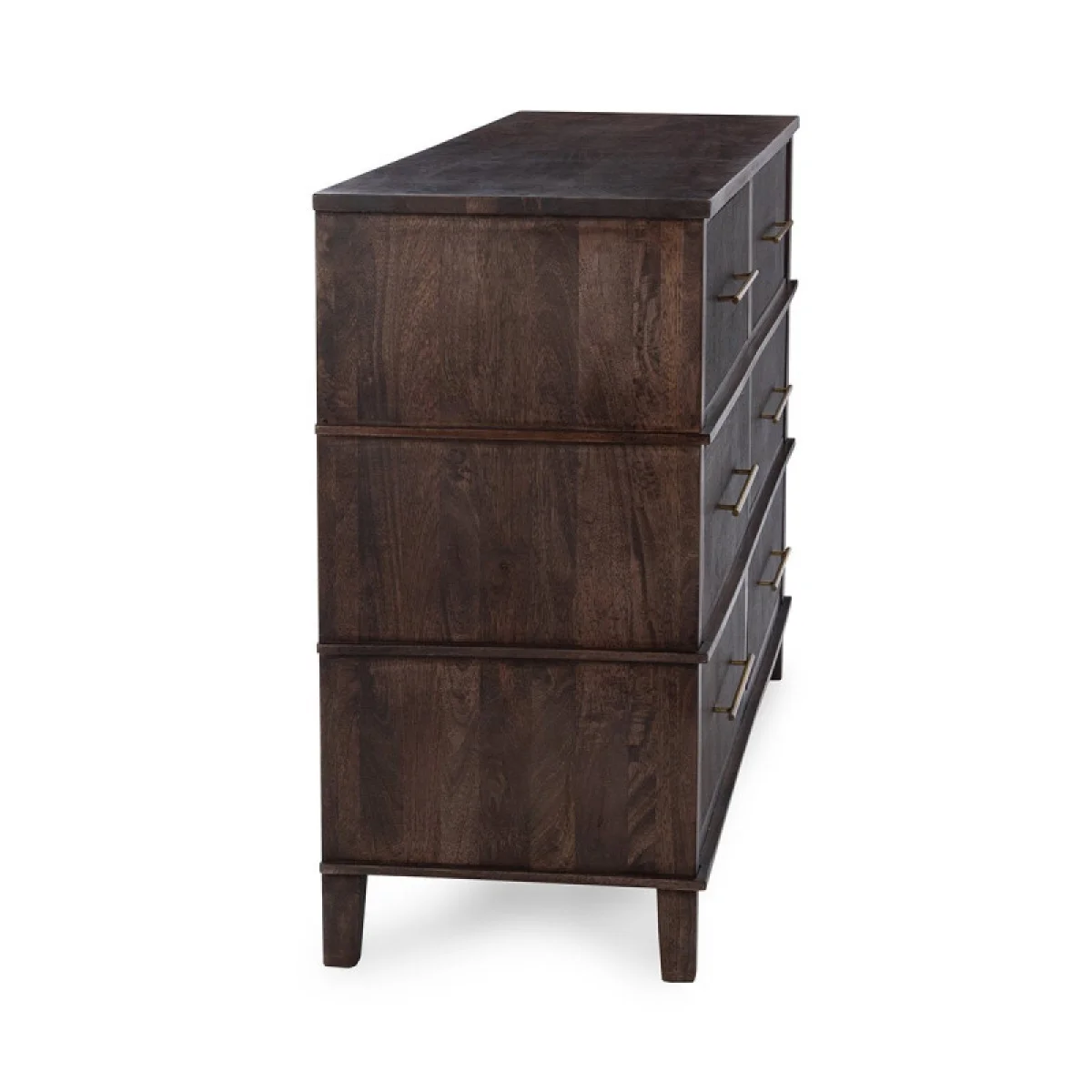 Westlake Solid Wood 6dwr Dresser Dressers Brown 7