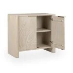Ledro Solid Wood 2dr Cabinet Dining Storage Classic Home 17