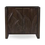 Ledro Solid Wood 2dr Cabinet Dining Storage Brown 16