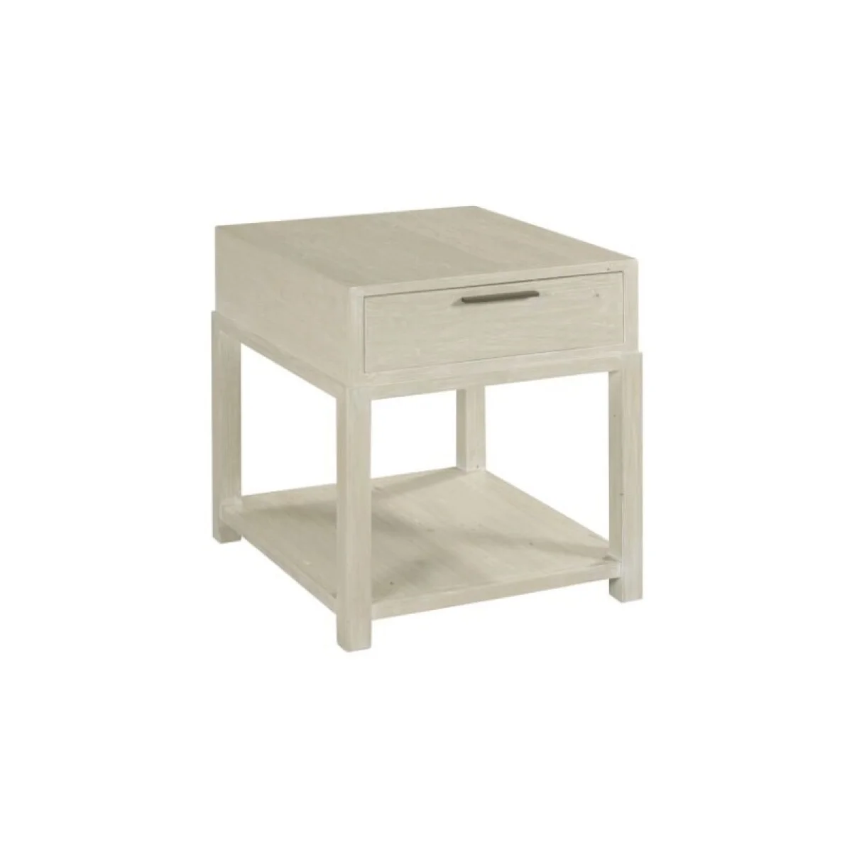 Reclamation Place Rectangular Drawer End Table End tables Cream 4