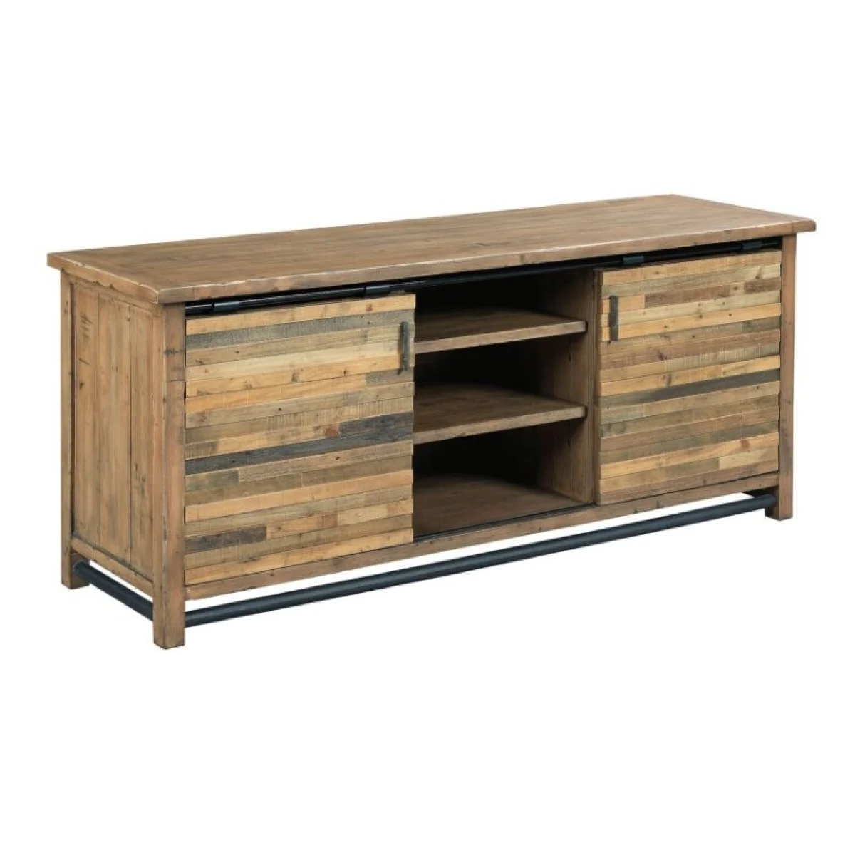 Reclamation Place Entertainment Console Entertainment Stands Brown 4