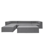 Malibu Upholstered Rectangle Ottoman Small Ottomans & Poufs Classic Home 29