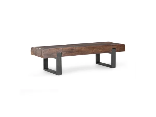 Duarte Solid Wood Bench Chairs & Benches Brown 18