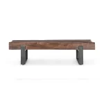 Duarte Solid Wood Bench - Image 3
