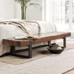 Duarte Solid Wood Bench - Image 9