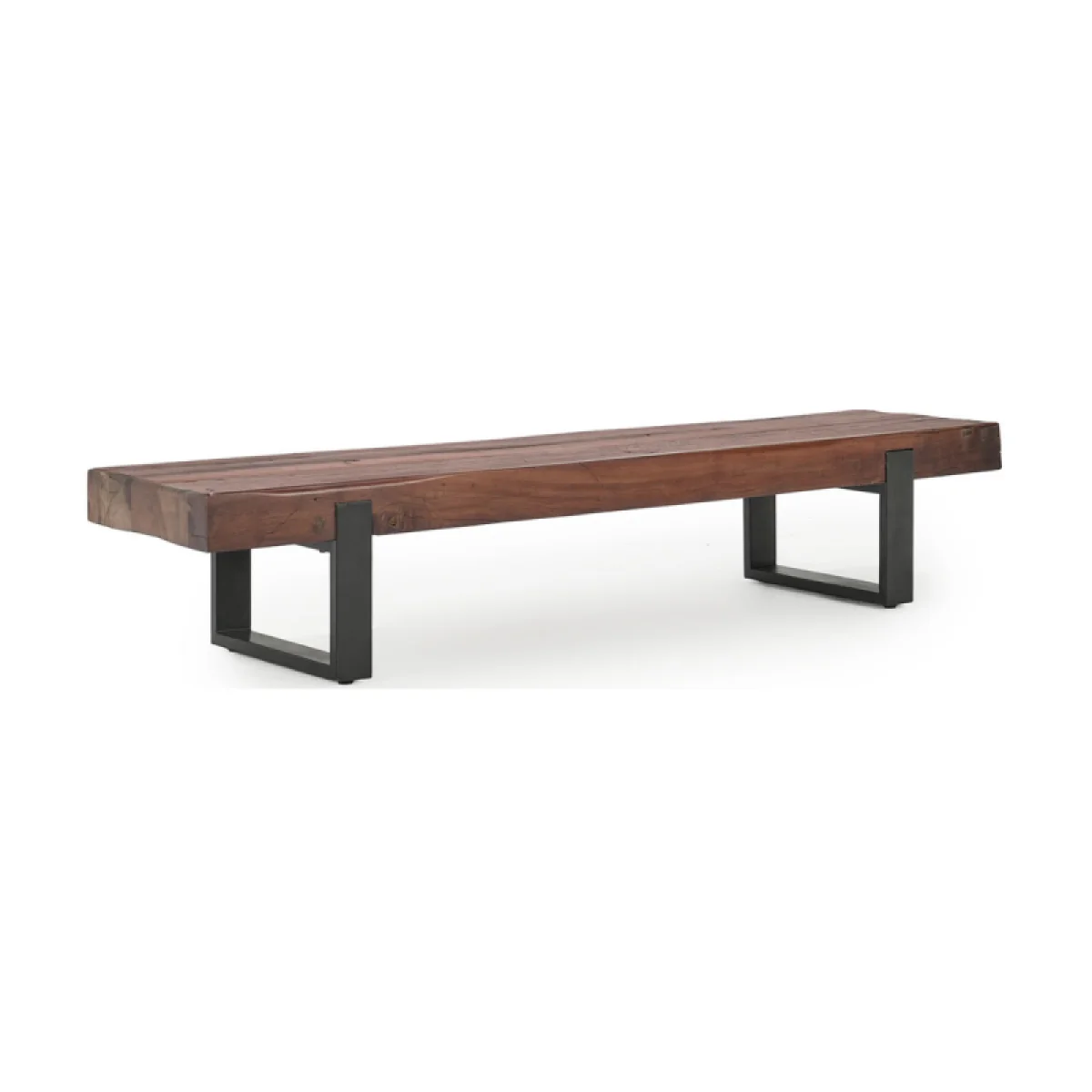 Duarte Solid Wood Bench Chairs & Benches Brown 4