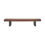 Duarte Solid Wood Bench Chairs & Benches Brown 13