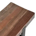 Duarte Solid Wood Bench Chairs & Benches Brown 15