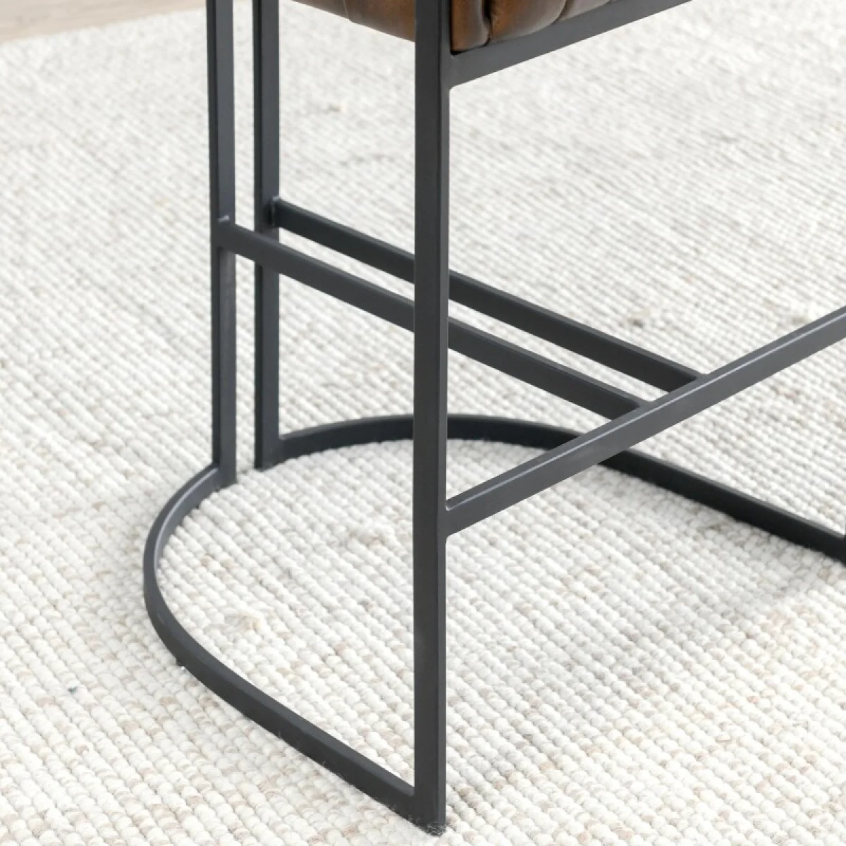 Seville Leather Counter Stool Barstools Barstools 8