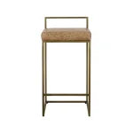 Belfort Leather Counter Stool – Chestnut Brown Barstools Barstools 11