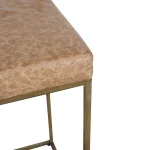 Belfort Leather Counter Stool – Chestnut Brown Barstools Barstools 13