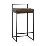 Belfort Leather Counter Stool Barstools Barstools 9