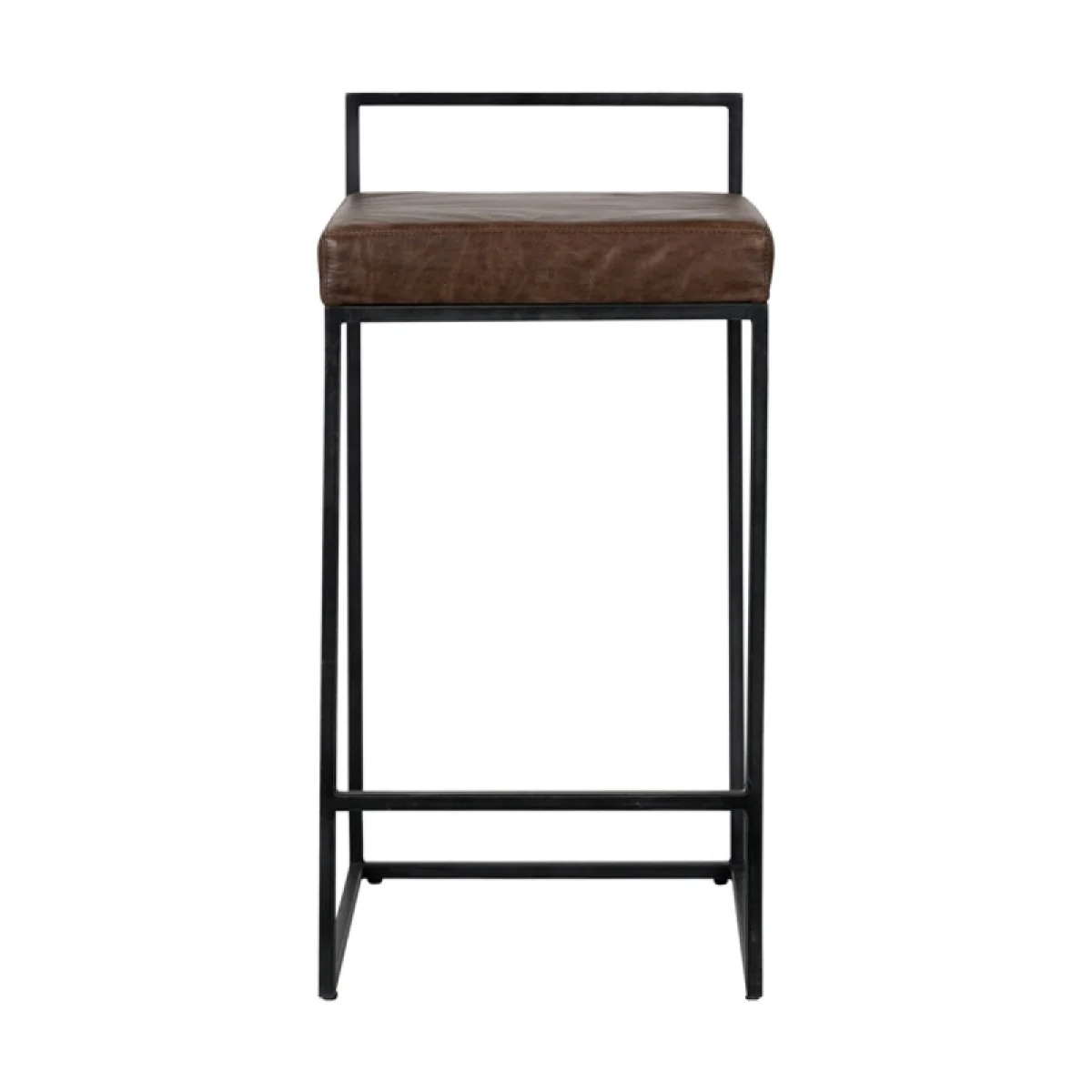 Belfort Leather Counter Stool Barstools Barstools 6