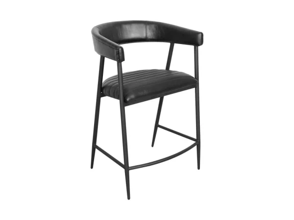 Preston Leather Dining Chair Chairs & Benches black 21