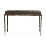 Malo Leather Bench - Cocoa Brown - Image 3