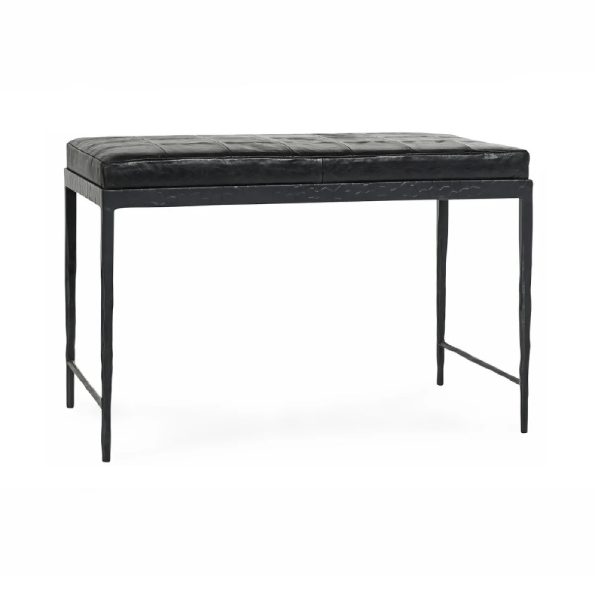 Malo Leather Bench Chairs & Benches black 4