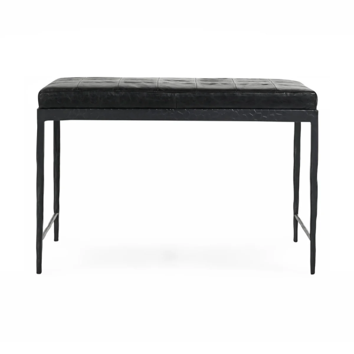 Malo Leather Bench Chairs & Benches black 7