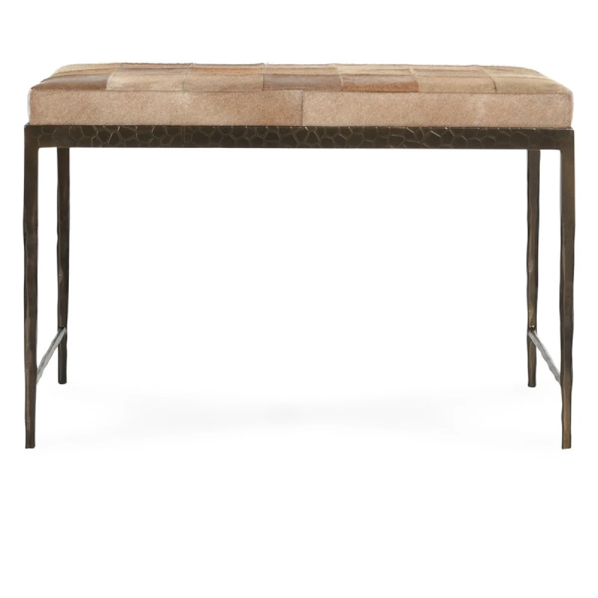 Achen Hide Bench Chairs & Benches Brown 6