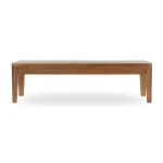 Arno Solid Wood Bench Chairs & Benches Amber Brown 14