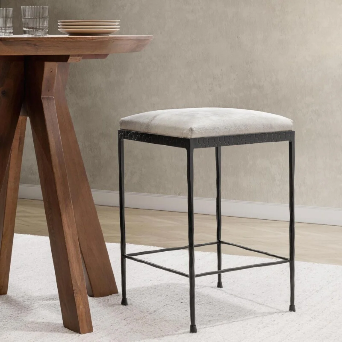Bose Hide Counter Stool Barstools Barstools 9