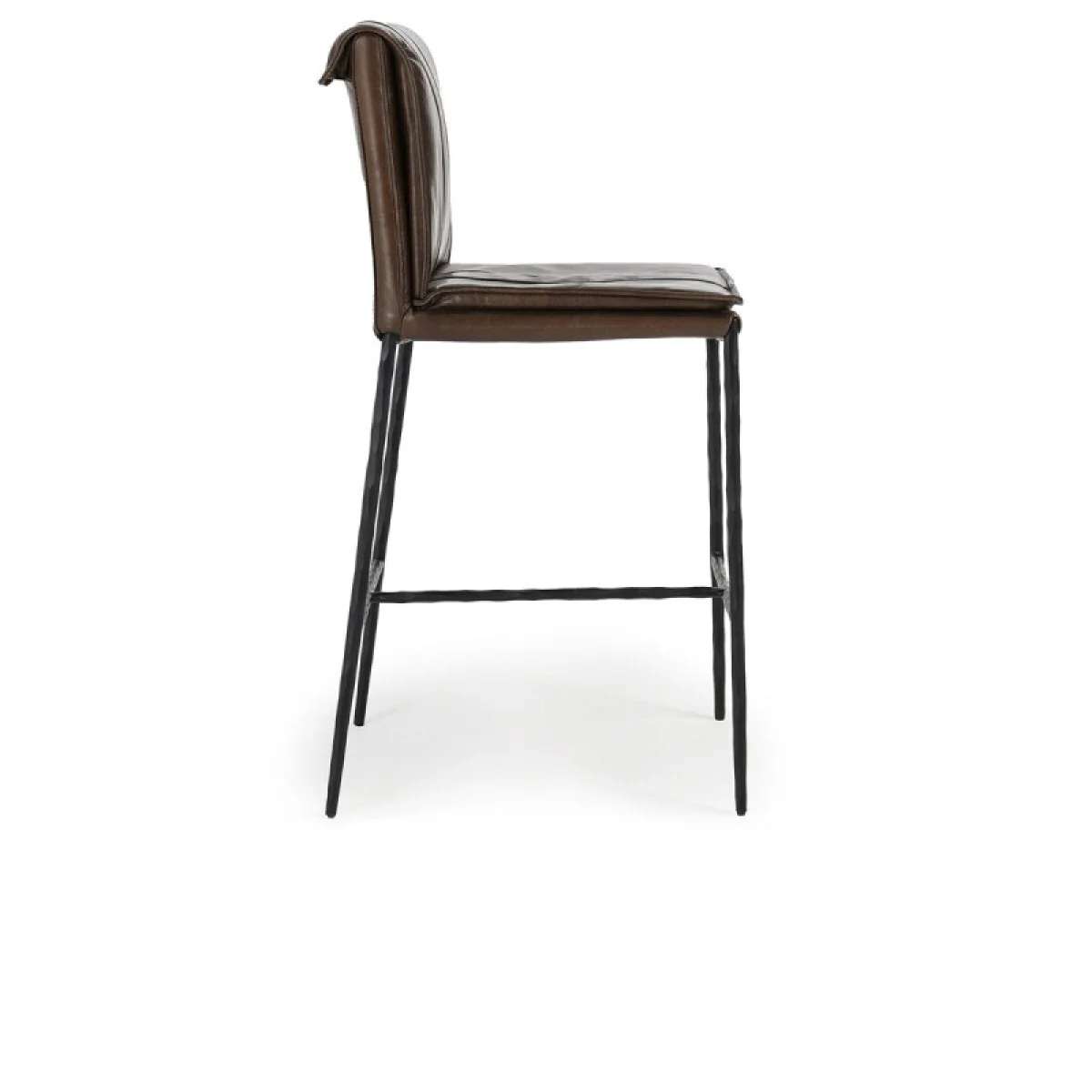 Mayer Leather Counter Stool – Truffle Brown Barstools Barstools 7