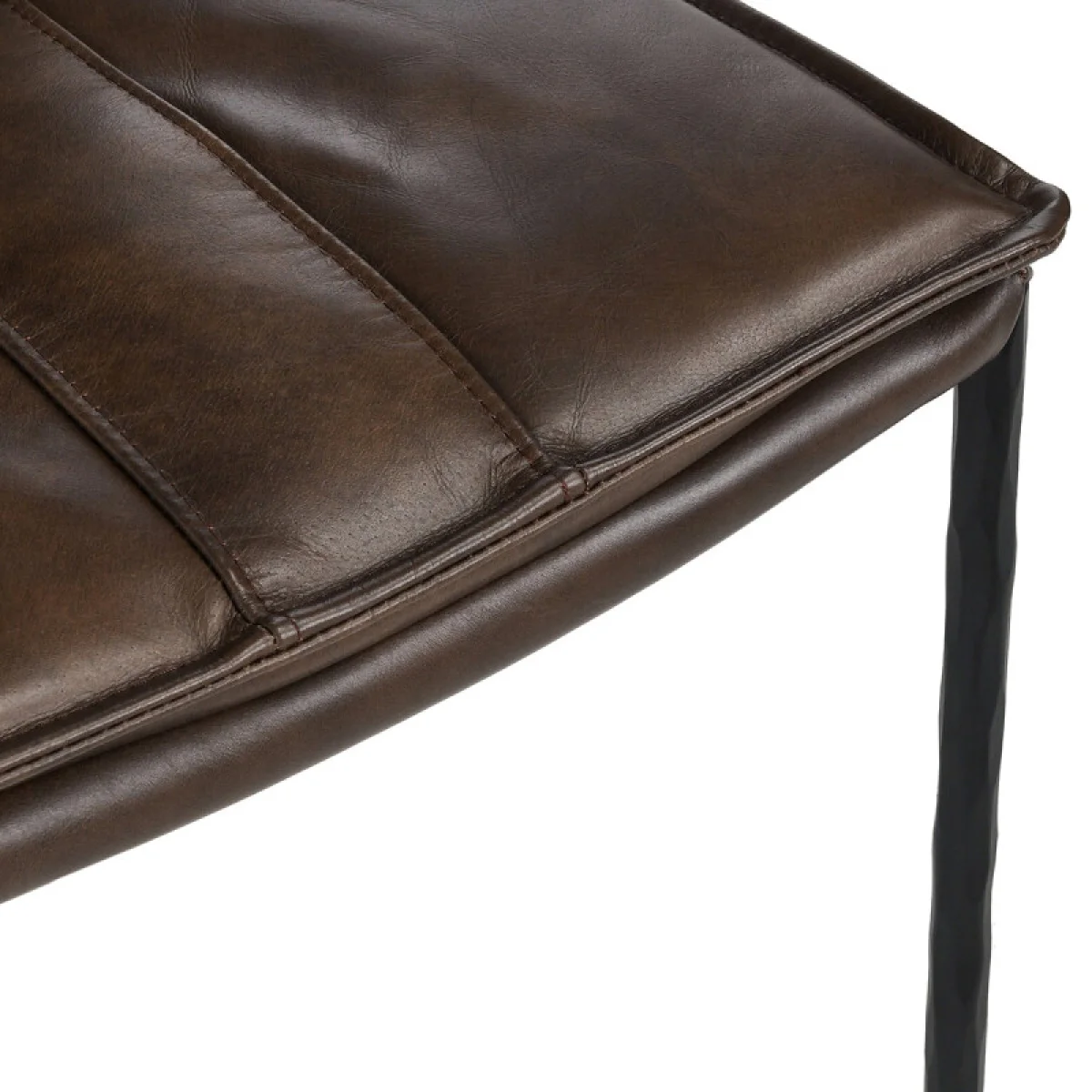 Mayer Leather Counter Stool – Truffle Brown Barstools Barstools 8