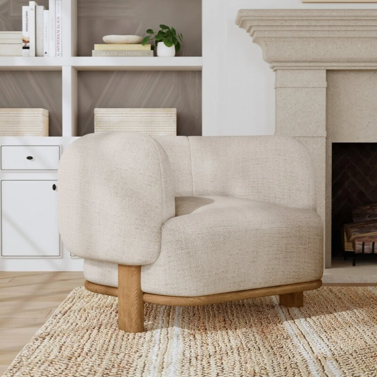 Pasadena Upholstered Accent Chair Chairs Chairs 11