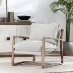 Mariah Upholstered Accent Chair – Natural Chairs Chairs 20