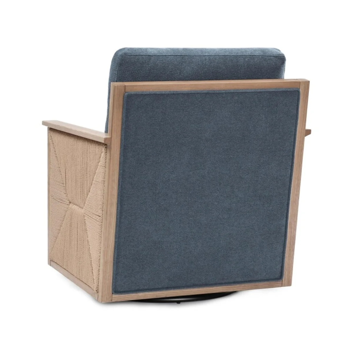 Norman Swivel Accent Chair Chairs blue 8