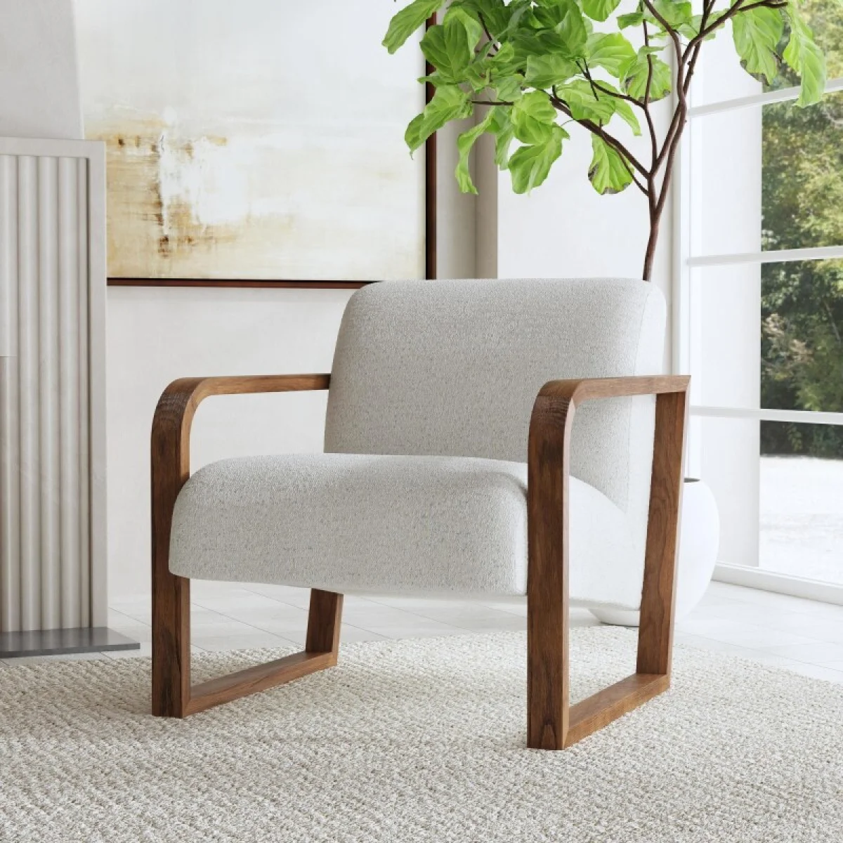 Lexington Boucle Accent Chair Chairs Chairs 8