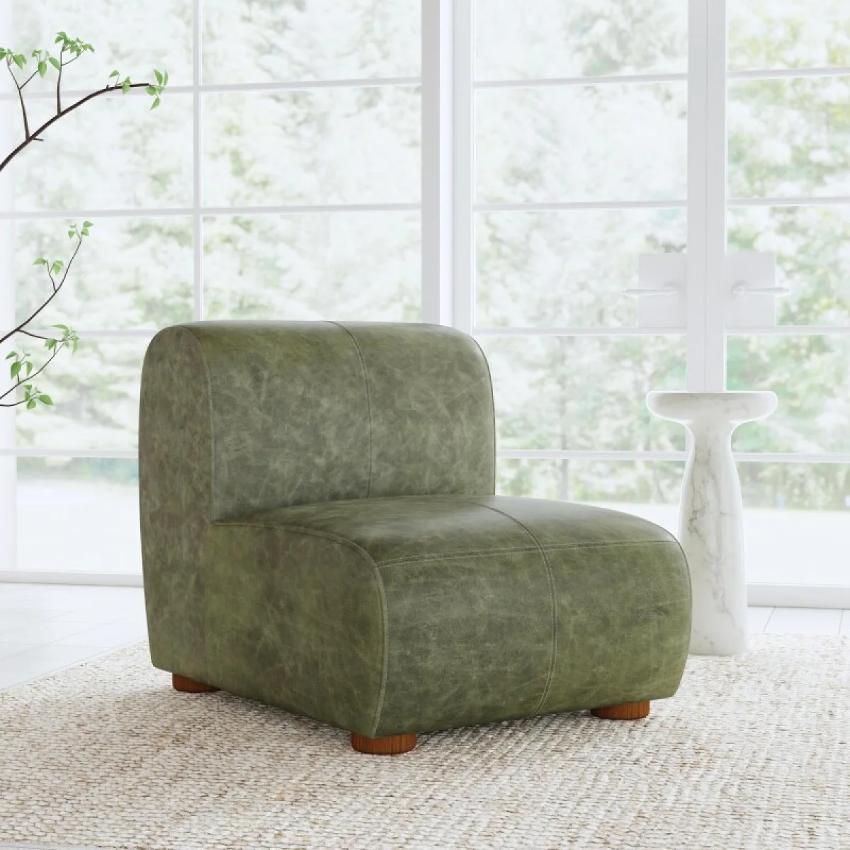 Arcadia Accent Chair – Green Chairs Chairs 9