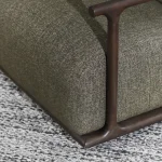 Lucia Upholstered Swivel Chair - Image 7