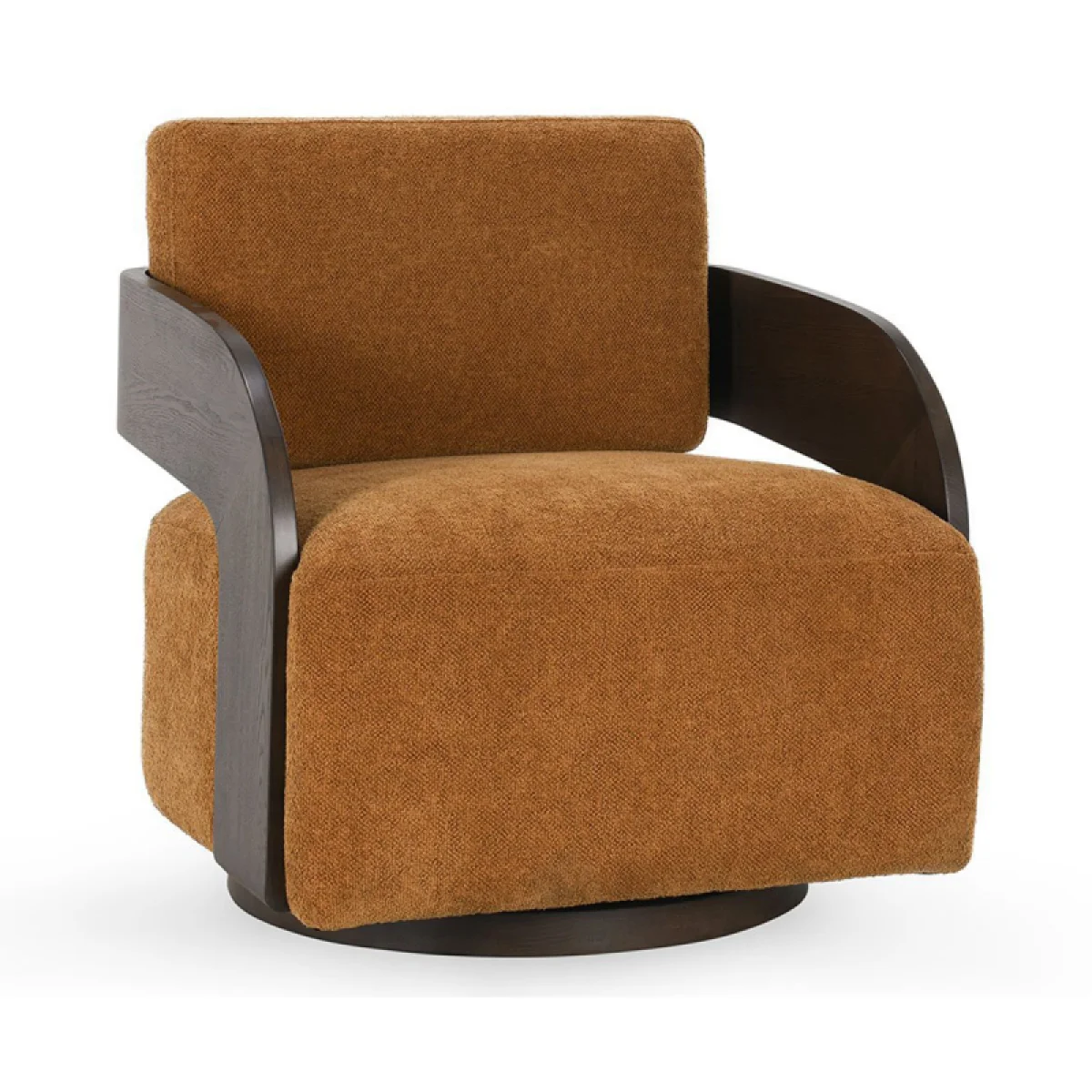 Toscana Upholstered Swivel Chair Chairs Amber 4