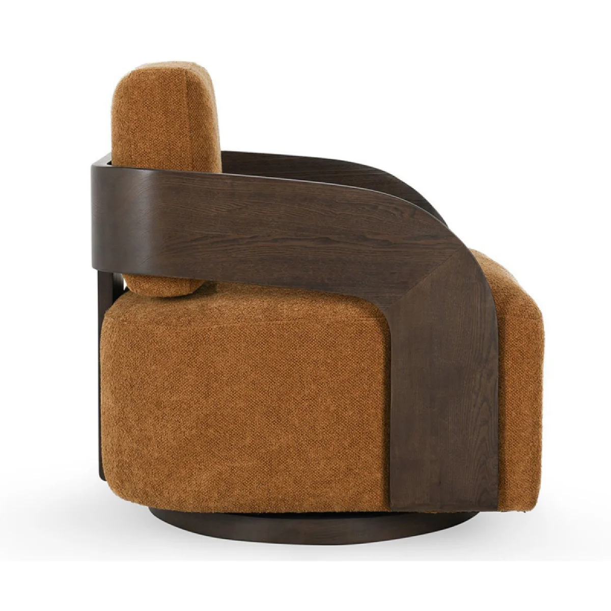 Toscana Upholstered Swivel Chair Chairs Amber 7
