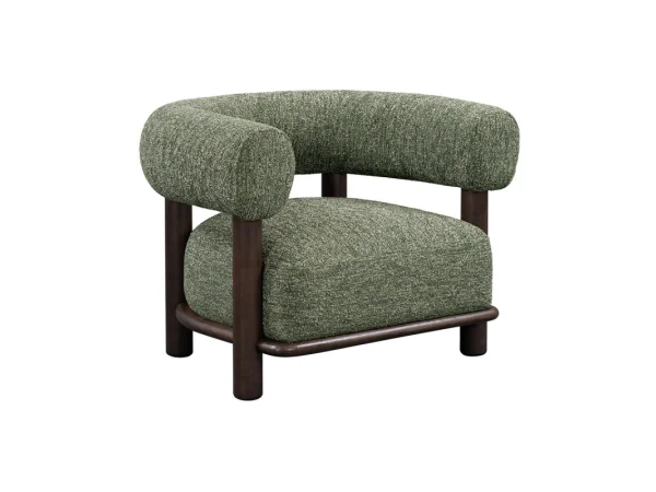 Georgia Upholstered Accent Chair – Gray Chairs Chairs 18