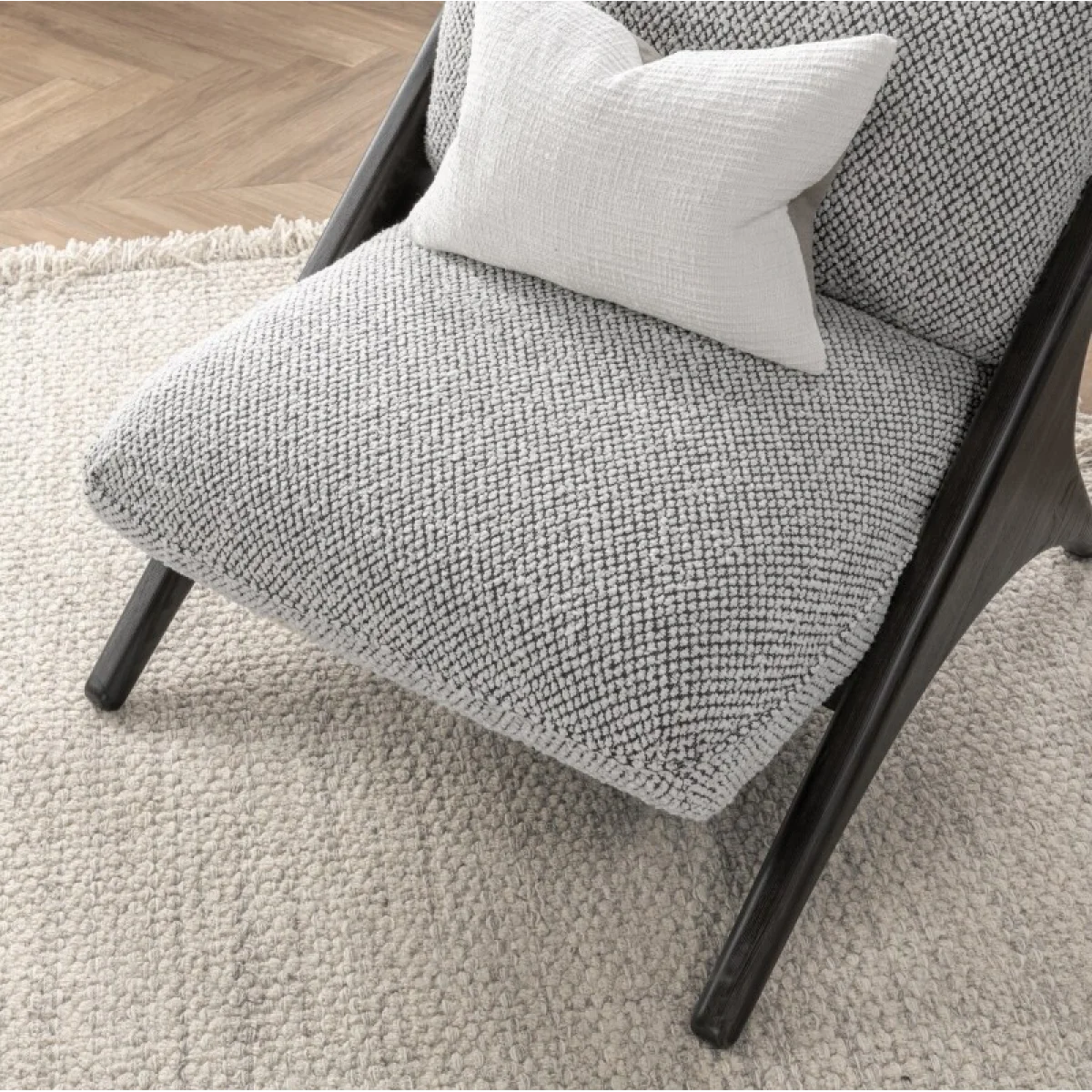 Georgia Upholstered Accent Chair – Gray Chairs Chairs 10