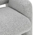 Marcel Boucle Accent Chair Mercury Gray - Image 6