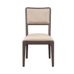 Gia Upholstered Leather Dining Chair - Image 3