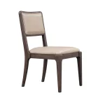 Gia Upholstered Leather Dining Chair - Image 7