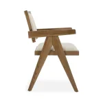 Dolton Upholstered Dining Armchair Chairs & Benches Beige/Natural 16 Dolton Upholstered Dining Armchair Chairs & Benches Beige/Natural 16