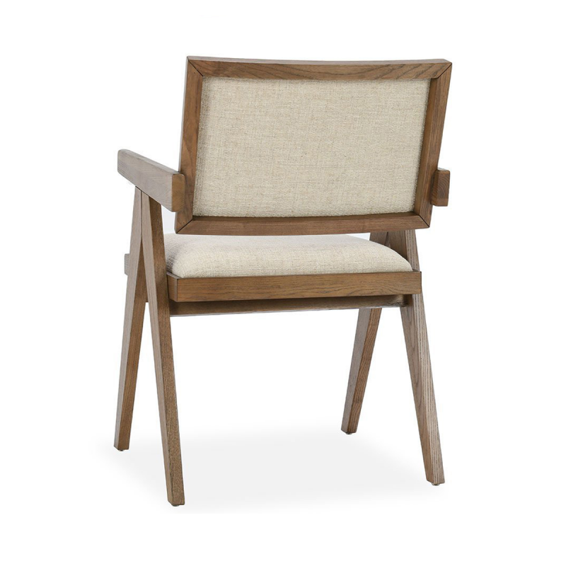 Dolton Upholstered Dining Armchair Chairs & Benches Beige/Natural 8 Dolton Upholstered Dining Armchair Chairs & Benches Beige/Natural 8