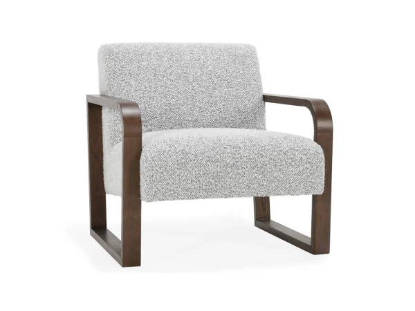 Lexington Boucle Accent Chair – Mercury Gray Chairs Chairs