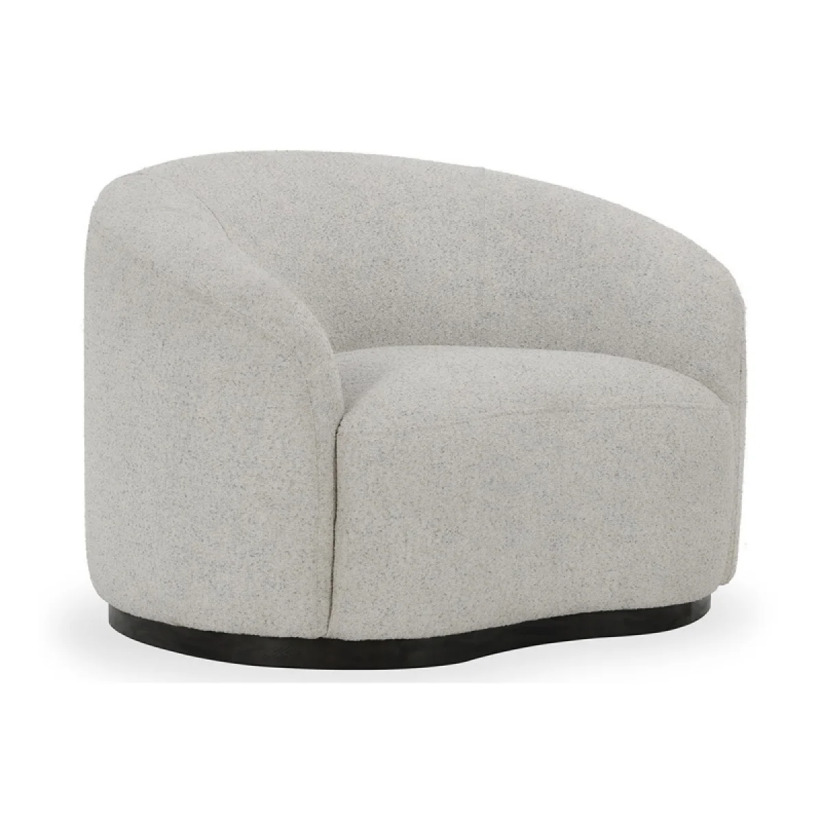 Beverly Upholstered Swivel Chair – Ivory Chairs Chairs 4