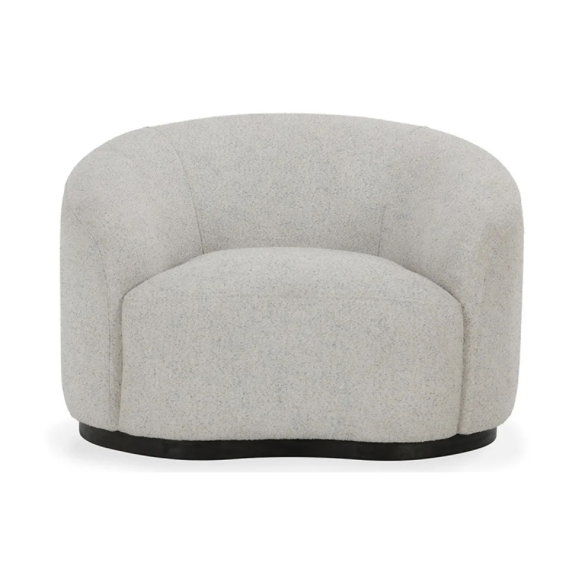 Beverly Upholstered Swivel Chair – Ivory Chairs Chairs 6