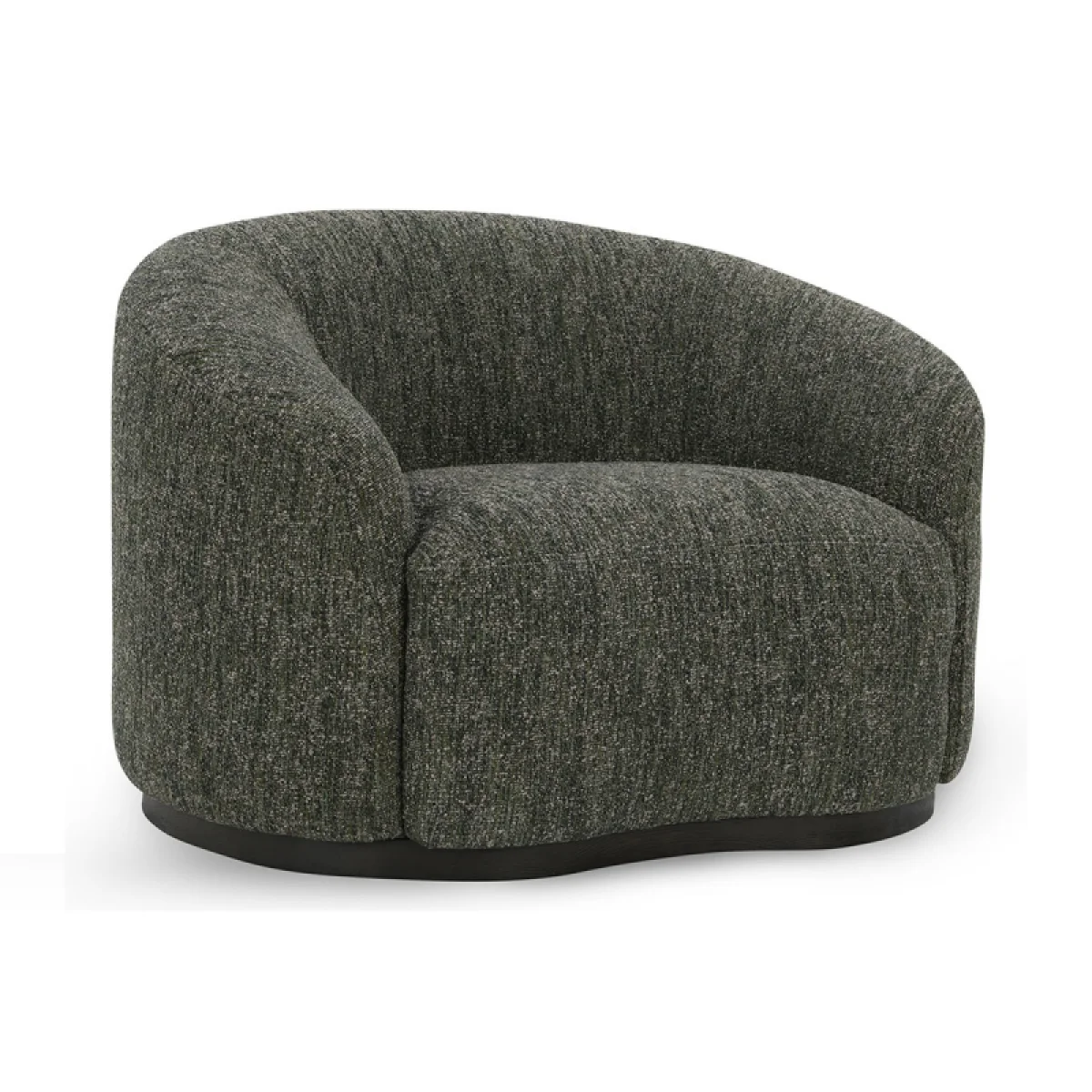 Beverly Upholstered Swivel Chair Chairs Antique Green 4