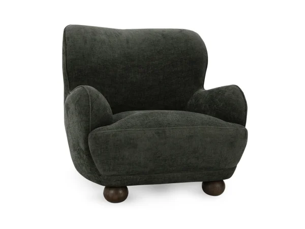 Teddy Plush Accent Chair Chairs Beige 19