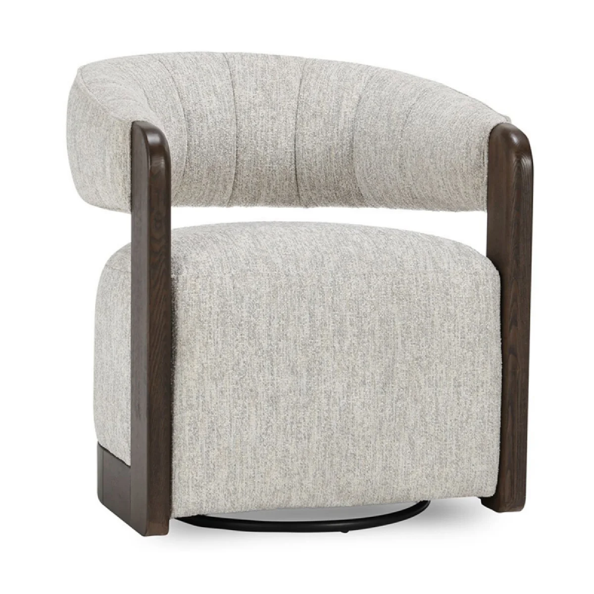 James Upholstered Swivel Chair Chairs Chairs 4