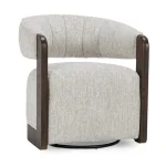 James Upholstered Swivel Chair Chairs Chairs 10