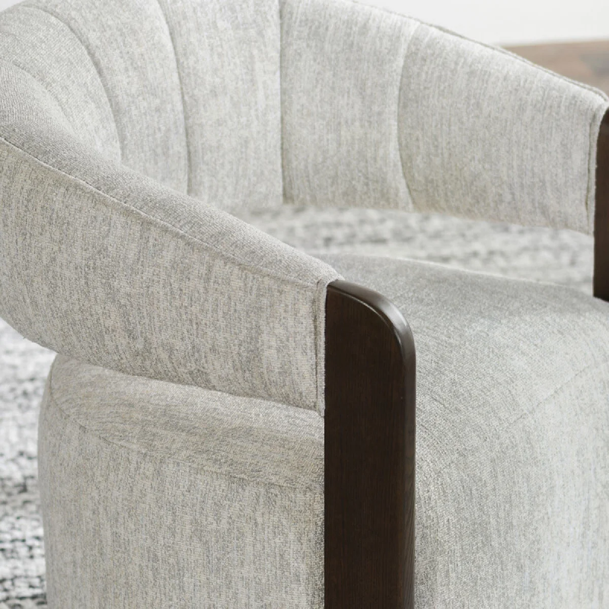 James Upholstered Swivel Chair Chairs Chairs 9